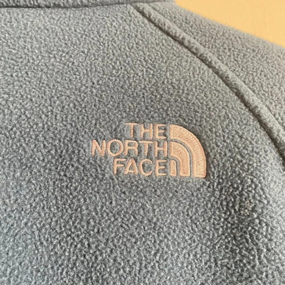 The North Face Teal Fleece Long Sleeve Full Zip Closure Jacket Women's Sz S - Picture 3 of 5
